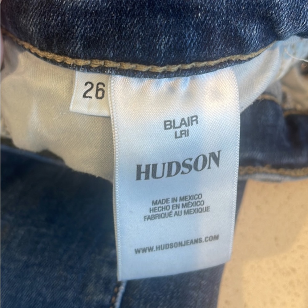 Hudson jeans - “Blair”.  Size 26
